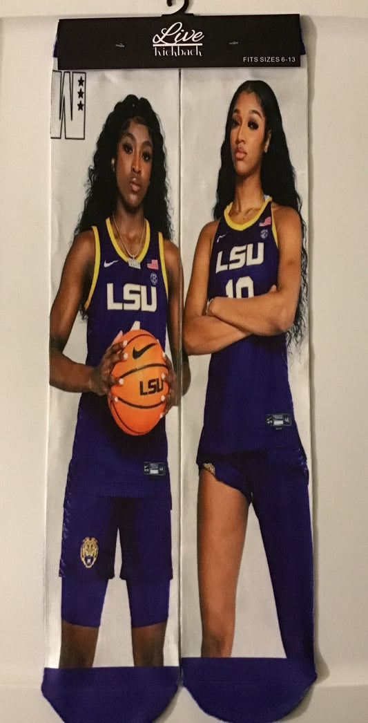 LSU(Flau'jae Johnson & Angel Reese)