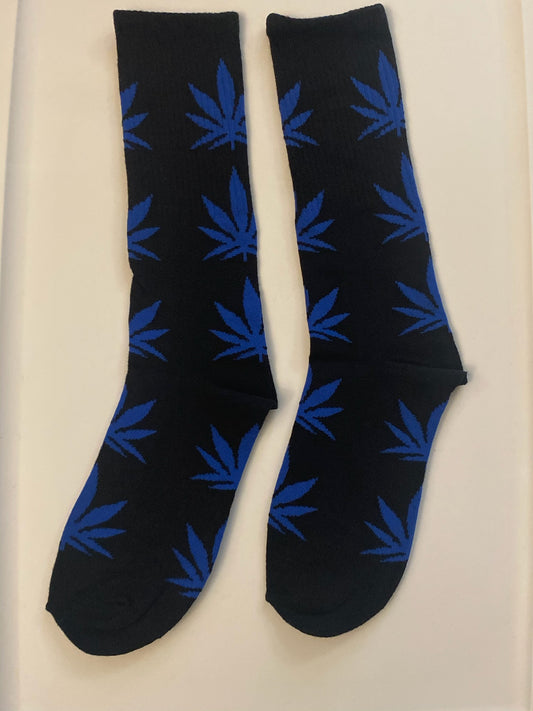 Black/Royal Blue Cannabis