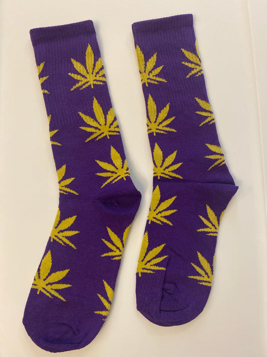 Purple/Gold Cannabis