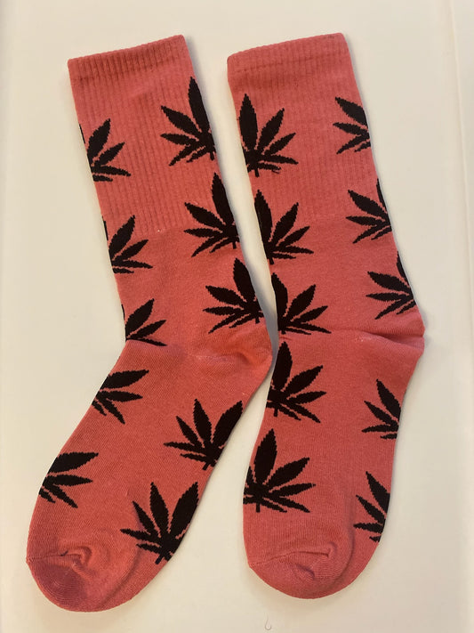Coral/Black Cannabis