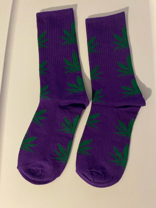 Purple/Green Cannabis